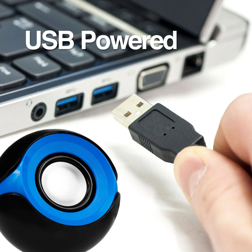 Bocina Orbit Multimedia stereo speaker 2.0  - Imagen 2