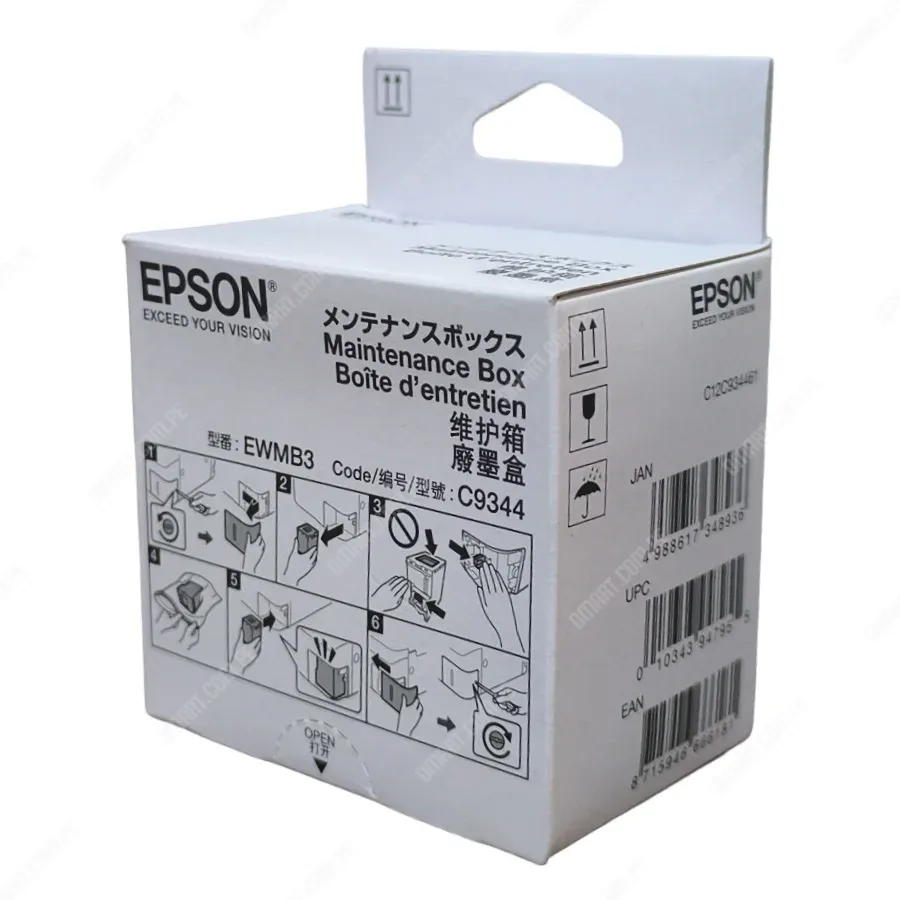 Caja Mantenimiento C9344 Impresora Epson L5590 Wf-2850 Wf2850 - Imagen 2