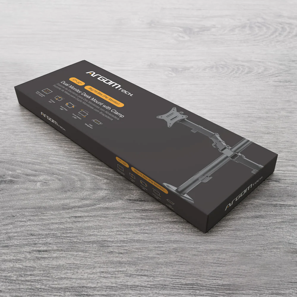 BRACKET ARGOM  32" LED SOPORTE DOBLE DE MONITOR (ARG-BR-1603) - Imagen 4