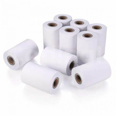 Rollo de Papel Térmico 58mm – Paquete de 10 rollos