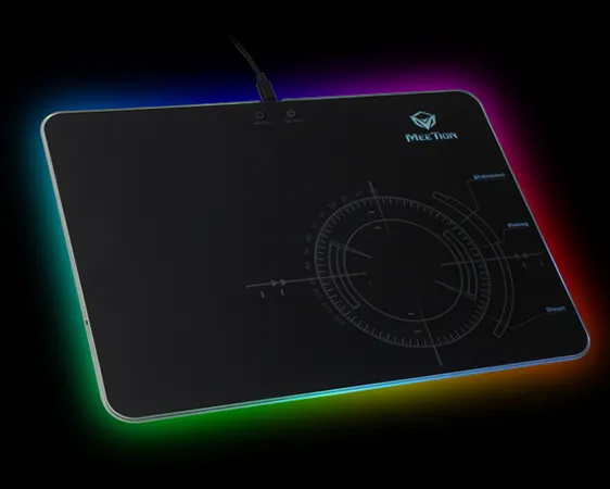 Mouse pad GAMING  con retroiluminación RGB P010 - Imagen 2