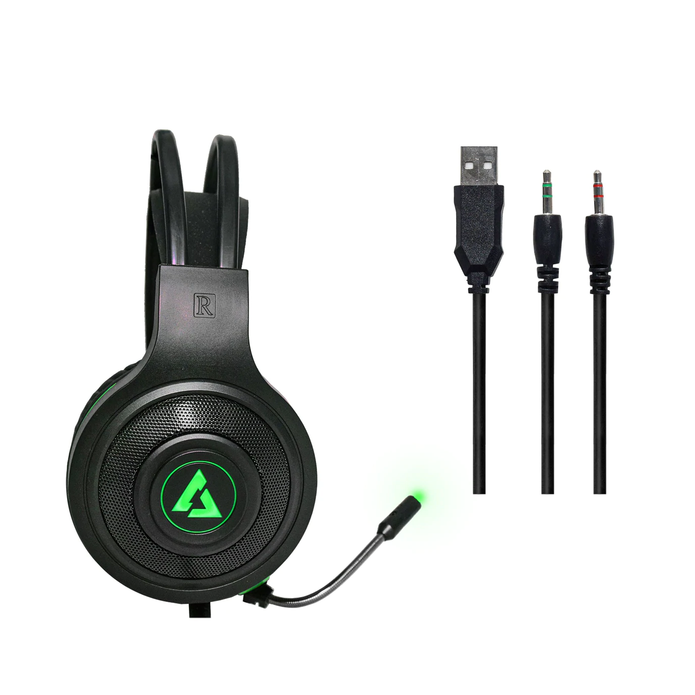 BRAVE BRV35 - AURICULARES DE 3,5 MM PARA JUEGOS HS7235GN - Imagen 2