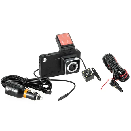 Cámara Auto Dual Delantera Trasera 1080p Nocturna Full Hd - Imagen 2