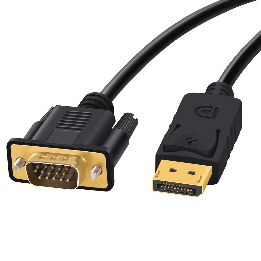 Adaptador De Cable DP A VGA  Portátil  PC Laptop