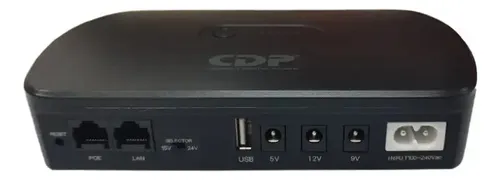 Mini Ups Cdp 10000mAh Puerto Usb, Poe Bateria Litio  - Imagen 2